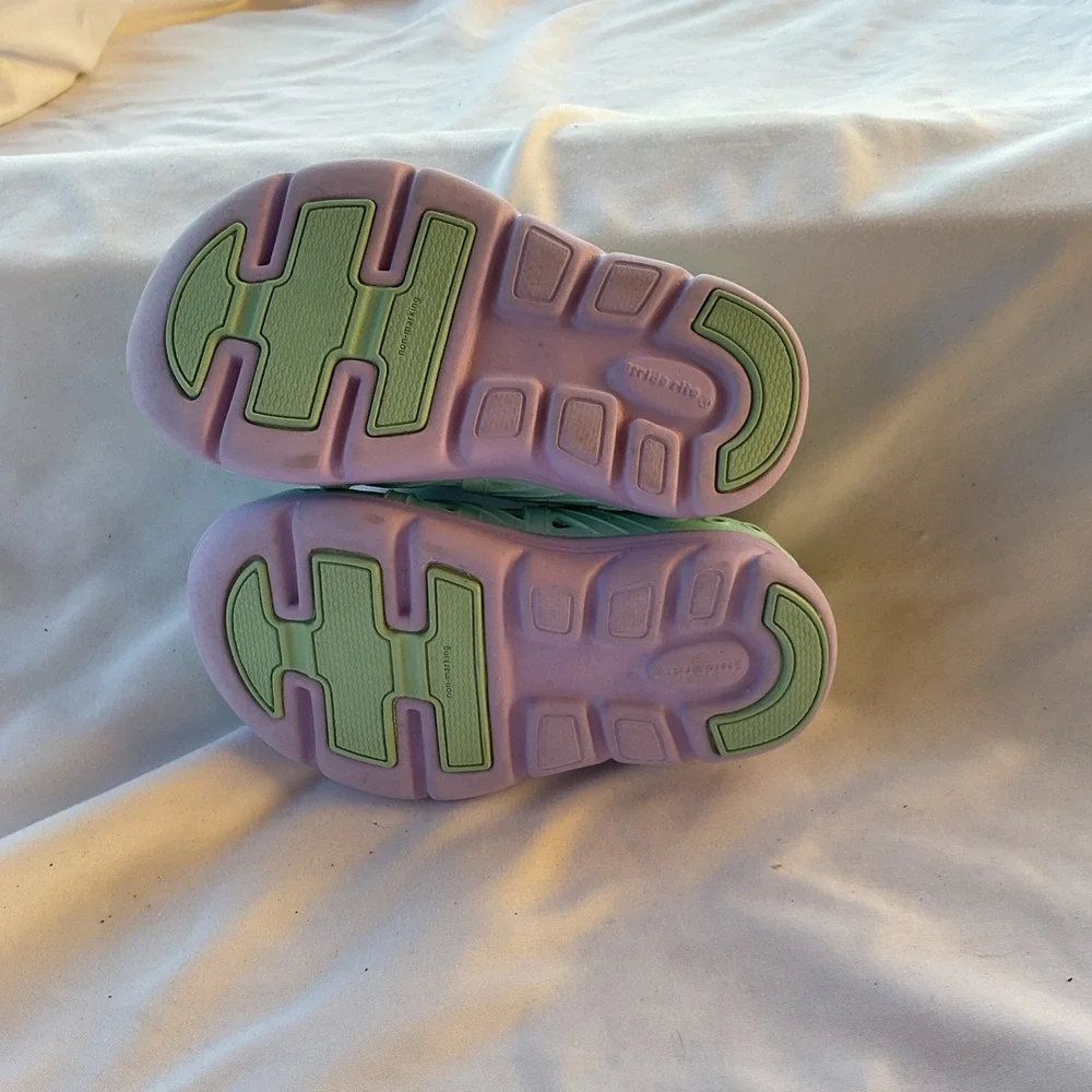 STRIDE RITE Made‎ 2 Play Phibian Sneaker Sandal Water Shoe Teal Purple Size 6